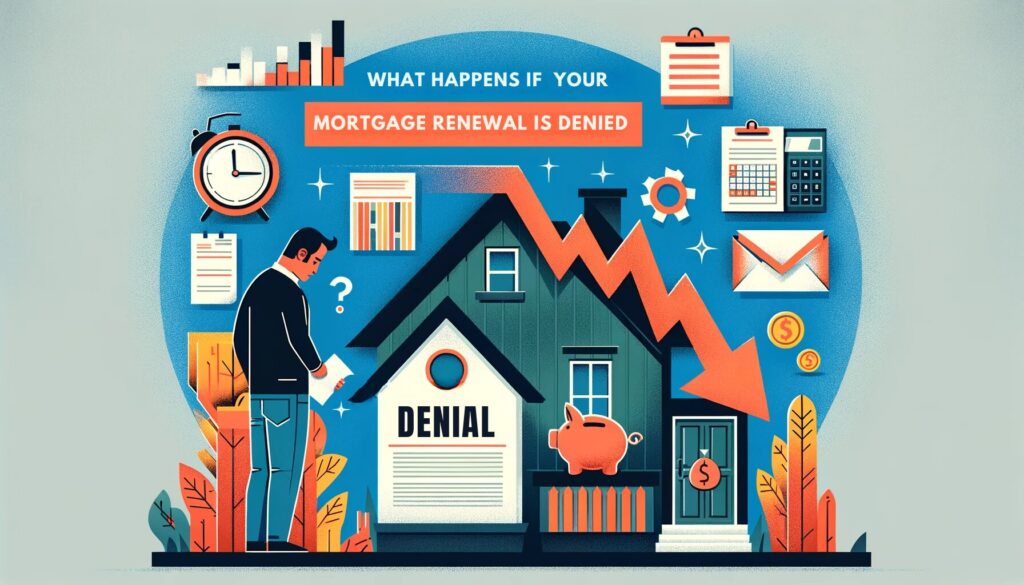 MORTGAGE RENEWAL IS DENIED