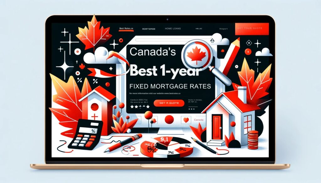 Canada's Best 1-year FIXED MORTGAGE RATES